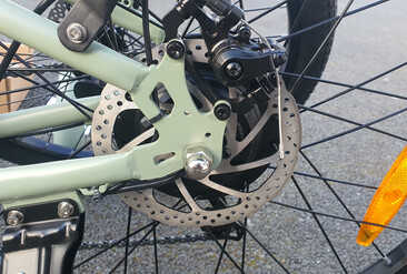 Skivbroms bak - test av elcykeln Touroll B2