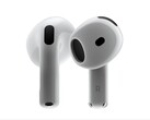 AirPods 5 förväntas ha samma design som AirPods 4 som visas här.