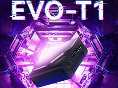 GMKtec EVO-T1 har en ganska intrikat design för att vara en modern mini-PC. (Bildkälla: GMKtec)