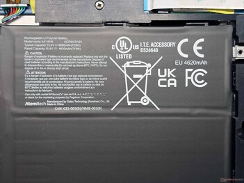 Information om batteriet