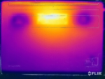 Spänningsprovning av yttemperaturer (botten)