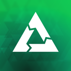 Nuras logotyp är en något förfinad version av postmarketOS-logotypen.