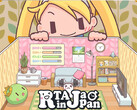 Banner för RTA i Japan Speedrunning-evenemang (Bildkälla: RTA i Japan, med ändringar)