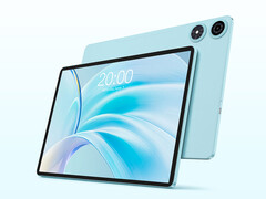 P50 2026 är en surfplatta i instegsklassen som kör Android 16. Bilden visar en rendering av surfplattans design.