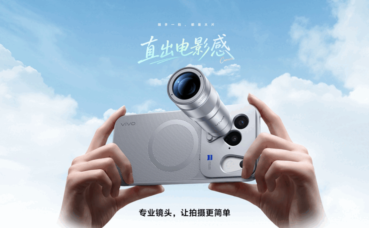 Vivo X500 med Zeiss Teleconverter G2.