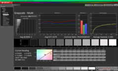Gråskala före kalibrering (sRGB)
