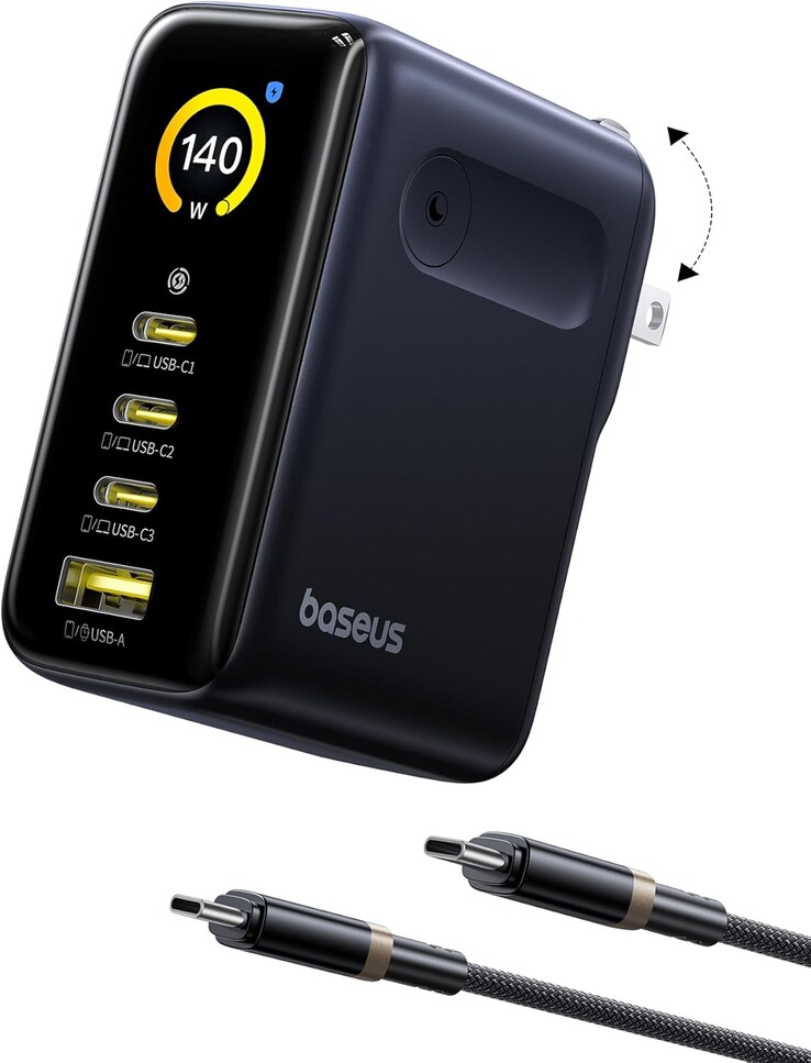 Baseus PicoGo AH11 140W GaN-laddare. (Bildkälla: Baseus)