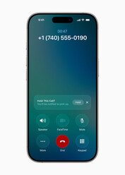 iOS 26 samtalsscreening (bildkälla: Apple)