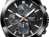 Den svarta Casio Edifice EFS-S650DC-1A (bilden) har en kopparfärgad sekundvisare som kompletterar den svarta designen ganska bra. (Bildkälla: Casio)