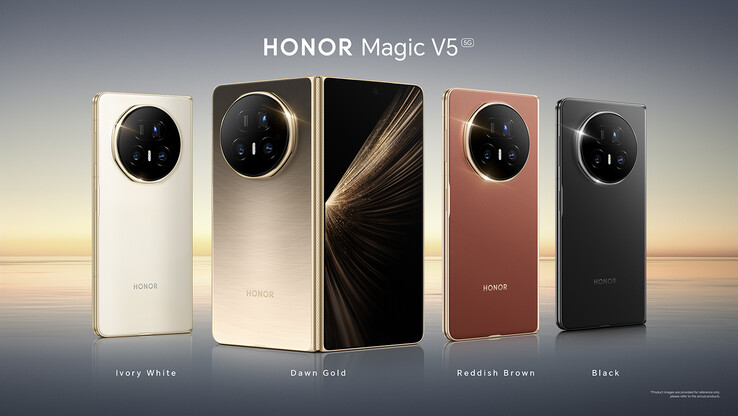 Färgalternativ för Honor Magic V5 (Bildkälla: Honor)