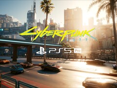 Banner för Cyberpunk 2077 PS5 Pro-uppdatering visas