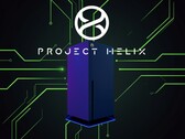 En banner som visar ett koncept för Xbox-konsolen Project Helix