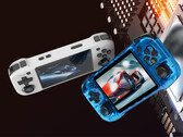 R46H är en annan horisontell retrospelhanddator baserad på ett Rockchip RK3326-chipset. (Bildkälla: Amazon)