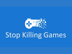 Kampanjen Stop Killing Games startade för första gången 2024. På bilden - kampanjens logotyp. (Bildkälla: Stop Killing Games)