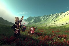 En skärmdump från State of Play-trailern för Little Devil Inside (bildkälla: PlayStation)