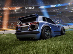 Realtidsbilder av Rocket League på Unreal Engine 6.