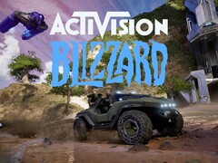 Activision Blizzards logotyp visas tillsammans med Halo: Campaign Evolved