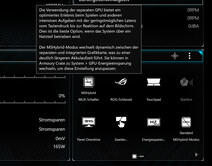 Bildutgången kan växlas till GeForce GPU via musklick