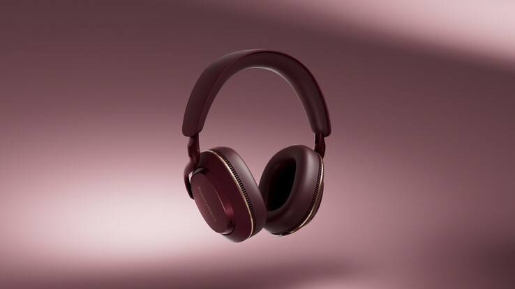 Bowers & Wilkins Px7 S3 i den nya Vintage Maroon-färgen.