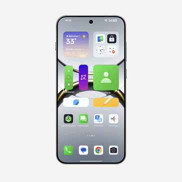 Ny Flux-hemskärm i ColorOS 16. (Bildkälla: Oppo)