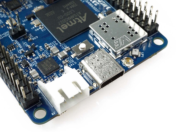 En QWIIC-anslutning är tillgänglig