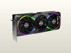 Bild som visar PNY RTX 5080. (Bildkälla: PNY)