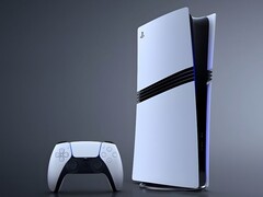 PS5 och dess handkontroll. 