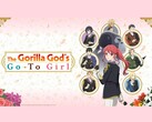 Promobilden för Gorilla God's Go-To Girl visar upp huvudrollsinnehavaren och hennes friare. (Bildkälla: Kadokawa)