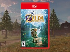 Banderoll för midnattspremiären av nyversionen av Ocarina of Time på Best Buy
