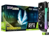 Zotac RTX 3090 Ti AMP Extreme Holo recension. (Bildkälla: Zotac)