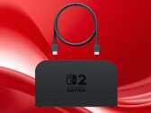 Switch 2 HDMI-kabel visas med dockningsstation