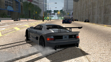 På bilden: En spelskärmdump från World Racing 2 - Champion Edition.