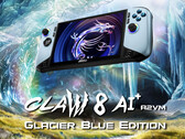 Glacier Blue Edition är MSI:s andra Claw 8 AI+-uppdatering hittills.