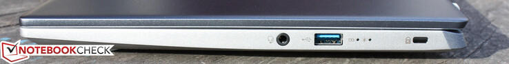 Just det: Kombinerad ljudport, USB-A 3.1, Kensingtonlås