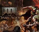 Doom: The Dark Ages är den tredje delen i serien som startade med Doom (2016). (Bildkälla: Nvidia)