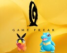 Game Freak-logotypen med Pokémon-varelser nedanför (Bildkälla: Game Freak, Nintendo of America med ändringar)