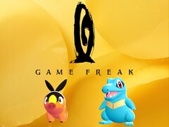 Game Freak-logotypen med Pokémon-varelser nedanför (Bildkälla: Game Freak, Nintendo of America med ändringar)