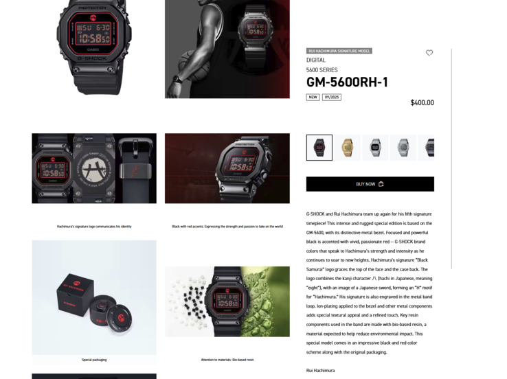 (Bildkälla: Casio Canada)