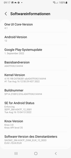 Programvara Samsung Galaxy A04s