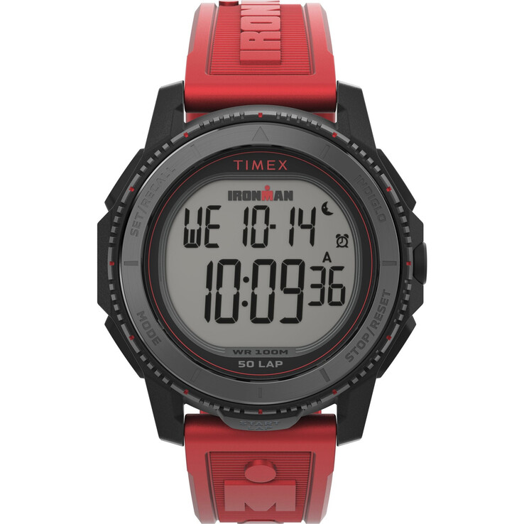 Timex Ironman med röd rem. (Bildkälla: Timex)