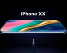 AI-genererad iPhone 20/XX-designrendering.