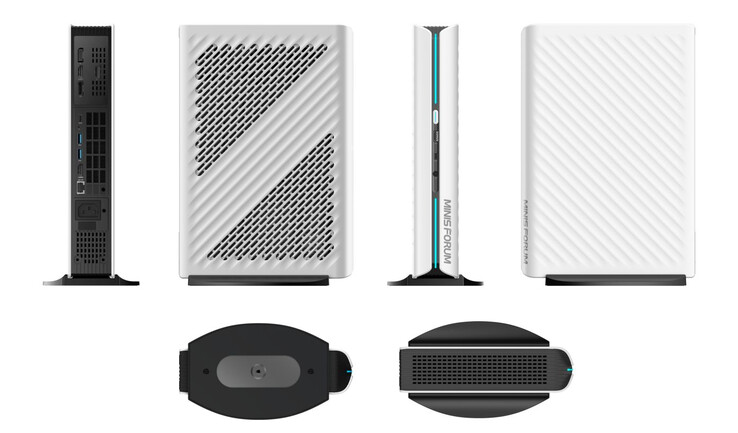 Minisforum G1 och G1 Pro mäter 315 x 216 x 57,2 mm och väger 3,81 kg (Bildkälla: Minisforum)