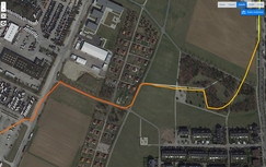 GPS Cubot King Kong – skog