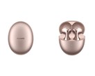 Huawei FreeBuds 6 i roséguld är exklusiv för Kina för tillfället. (Bildkälla: Huawei)