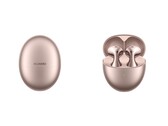 Huawei FreeBuds 6 i roséguld är exklusiv för Kina för tillfället. (Bildkälla: Huawei)