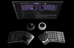 Naya Create split ergonomiskt tangentbord med fyra moduler