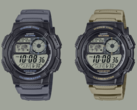 Casio har lanserat klockorna AE1000W-5AV och AE1000W-8AV (bilden) i USA. (Bildkälla: Casio)