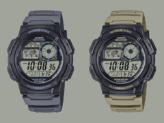 Casio har lanserat klockorna AE1000W-5AV och AE1000W-8AV (bilden) i USA. (Bildkälla: Casio)