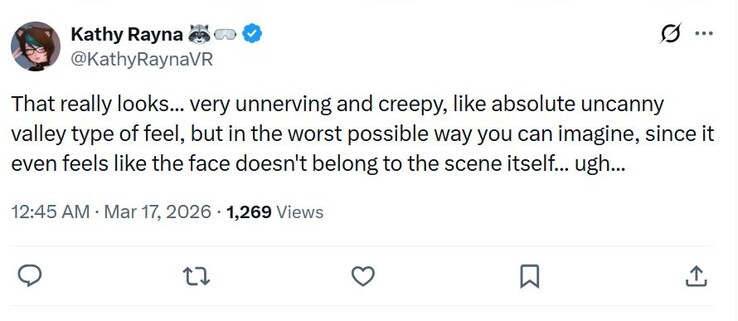 Nvidia DLSS 5 ser ut som uncanny valley.