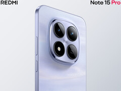 Redmi Note 15 Pro kommer att ha en platt skärm. På bilden: baksidan av telefonen. (Bildkälla: Thomas Wang)